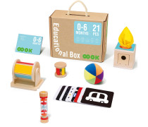 Lavinamasis žaislų rinkinys kūdikiams | Montessori 6in1 XXL | Tooky Toy TK750