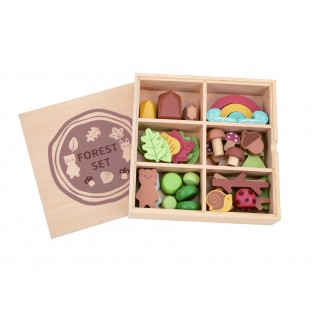 Medinis lavinamasis rinkinys | Miškas | Tooky Toy TK906 Medinis lavinamasis rinkinys | Miškas | Tooky Toy TK906