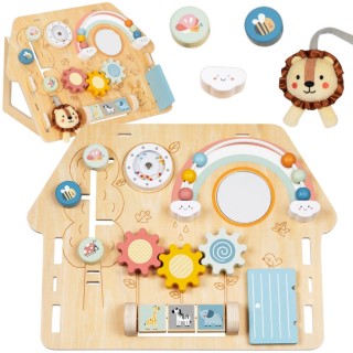 Medinė lavinamoji lenta | Namelis | Tooky Toy TP515 Medinė lavinamoji lenta | Namelis | Tooky Toy TP515