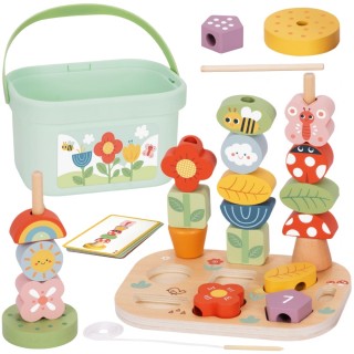 Edukacinė dėžutė | 5 in 1 Magiskas sodas Montessori | Tooky Toy TP517