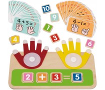 Lavinamasis skaičiavimo žaidimas | Skaičiuojame ant pirštų | Tooky Toy TP522