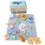 Medinis pikniko rinkinys | lagamine su pjaustomais vaisiais | Tooky Toy TP523