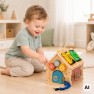 Medinis lavinamasis namelis | Su spynelėmis | Tooky Toy TP550