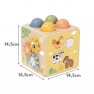 Lavinamasis kubas | medinis, 5in1 | Tooky Toy TP551