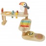 Lavinamasis muzikinis staliukas | medinis, tukanas | Tooky Toy TP555
