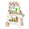 Medinis sodo vežimėlis - parduotuvėlė | Montessori, 57 dalys | Tooky Toy TP567