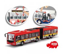 Dvigubas raudonas autobusas 45 cm | City Express | Dickie 3748001_CZER