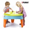Žaislinis smėlio ir vandens stalas vaikams | Su dangčiu | 2in1 Play Island | Feber