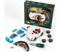 Žaislinis autopuošybos automobilis su priedais ir Ixolinu atsuktuvu 2in1 | Bosch | Klein 8668