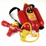Žaislinis ugniagesio gesintuvas - kuprinė su vandens pistoletu ir rezervuaru | Klein