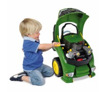 Žaislinis surenkamas ir išardomas vaikiškas John Deere traktoriaus variklis | Klein 3916
