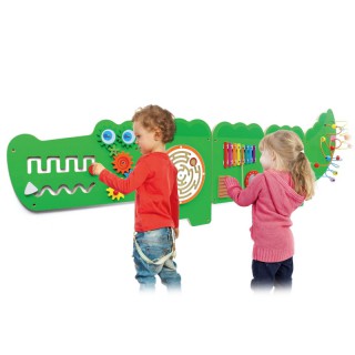 Lavinamasis medinis pakabinamas žaidimas vaikams | Krokodilas 175 cm | Viga 50346