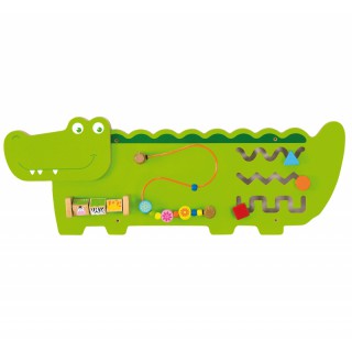 Lavinamasis medinis pakabinamas žaidimas vaikams | Krokodilas | Viga 50469