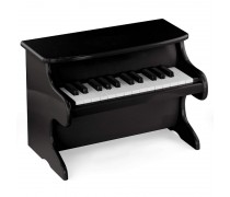 Vaikiškas medinis juodas pianinas | Viga 50996