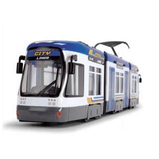 Žaislinis mėlynas miesto tramvajus 46 cm | City Liner | Dickie 3749017_NIE