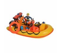 Žaislinė gelbėtojų valtis su priedais | Sam Neptune | Simba 9251047