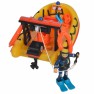 Žaislinė gelbėtojų valtis su priedais | Sam Neptune | Simba
