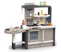 Žaislinė virtuvėlė su stalu ir priedais 40 vnt. | Tefal Evolutive Kitchen | Smoby