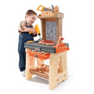 Žaislinis darbastalis dailidės dirbtuvės vaikams | Real Projects Workshop | Step2