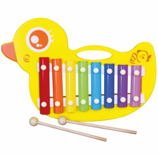 Žaislinis medinis ksilofonas vaikams | Antytė | Viga 59769