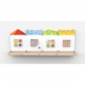 Lavinamoji medinė pakabinama magnetinė lenta vaikams | Pilis | Viga 50775