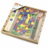 Medinis Montessori edukacinis karoliukų vėrimo žaidimas vaikams | 104 detalės | Viga 56182