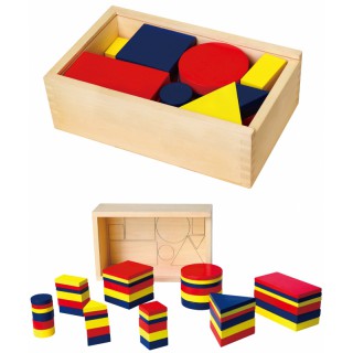 Medinis loginis žaidimas vaikams | Geometrinės figūros | Viga 56164