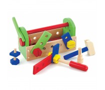 Žaislinė medinė meistro įrankių dėžė | Viga 50494