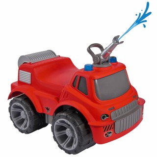 Žaislinė ugniagesių paspiriama 60 cm mašina vaikams | Su vandens patranka | Big