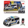 Žaislinė policijos mašinėlė 15 cm su radaru, šviesos ir garso efektais | Citroenas | Dickie 3713010