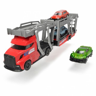 Žaislinis sunkvežimis - vilkikas 30 cm su 3 mašinėlėmis | Dickie 3745008_CZE