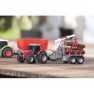 Žaislinis traktorius miškavežis 42 cm su rąstais | Massey Ferguson | Dickie 3737003