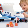 Žaislinis didelis 52 cm lėktuvas su figūrėlėmis | Abrick | Ecoiffier 3155