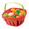 Žaisliniai vaisiai ir daržovės krepšelyje | Ecoiffier 966