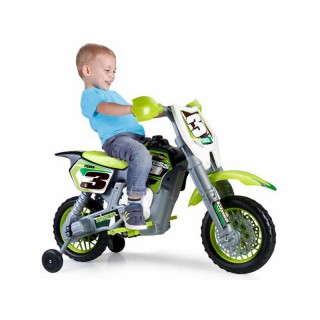 Akumuliatorinis motociklas vaikams nuo 3 iki 7 metų | 6V Rider Cross | Feber