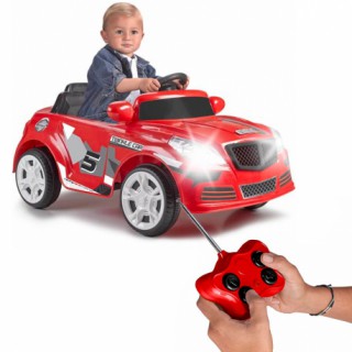 Akumuliatorinis automobilis su nuotolinio valdymo pultu - vaikams nuo 3 iki 6 metų | Twinkle Car 12V | Feber