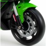 Akumuliatorinis motociklas su šviesos ir garso efektais | Vaikams nuo 3 metų | Kawasaki Ninja 12V MP3 | Injusa