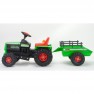 Akumuliatorinis traktorius su priekaba - vaikams nuo 3 metų | Basic 6V | Injusa