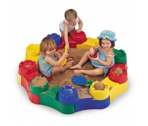 Vaikiška modulinė smėlio dėžė | Smėlio pilis | Injusa 2040