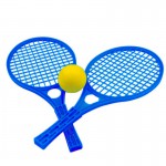 Vaikiškos teniso raketės su kamuoliuku | Mėlynos | Woopie 31088_NIE