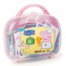 Žaislinis lėlės priežiūros gydytojo lagaminas su priedais 13 vnt | Peppa Pig | Smoby