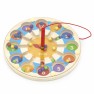 Žaislinis medinis magnetinis edukacinis laikrodis - labirintas | Viga 44560