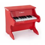 Žaislinis medinis raudonas pianinas vaikams | Viga 50693