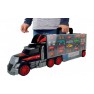 Žaislinis sunkvežimis vilkikas 62 cm - lagaminas transporteris su 7 metalinėmis mašinėlėmis | Dickie 3749023