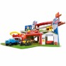 Žaislinis fermos ūkis - ferma su trasa + 2 mašinėlės | Farm Adventure | Dickie 3739003