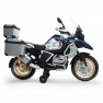 Akumuliatorinis motociklas su lagaminais | Vaikams nuo 3 metų | BMW 1250 GS Adventure 12V | Injusa