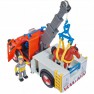 Žaislinė ugniagesių gelbėtojų mašinėlė su figūrėlėmis ir priedais | Fireman Sam | Simba