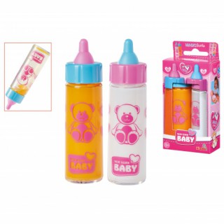 Žaisliniai magiški maitinimo buteliukai 2 vnt. | New Born Baby | Simba