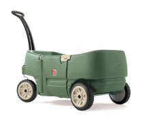 Vaikiškas dvivietis vagonėlis - vežimėlis vaikams arba daiktams vežti | Wagon for Two Plus Willow | Step2 