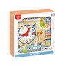 Žaislinis medinis edukacinis laikrodis su kalendoriumi ir metų laikais | Anglų kalba | Tooky TF329